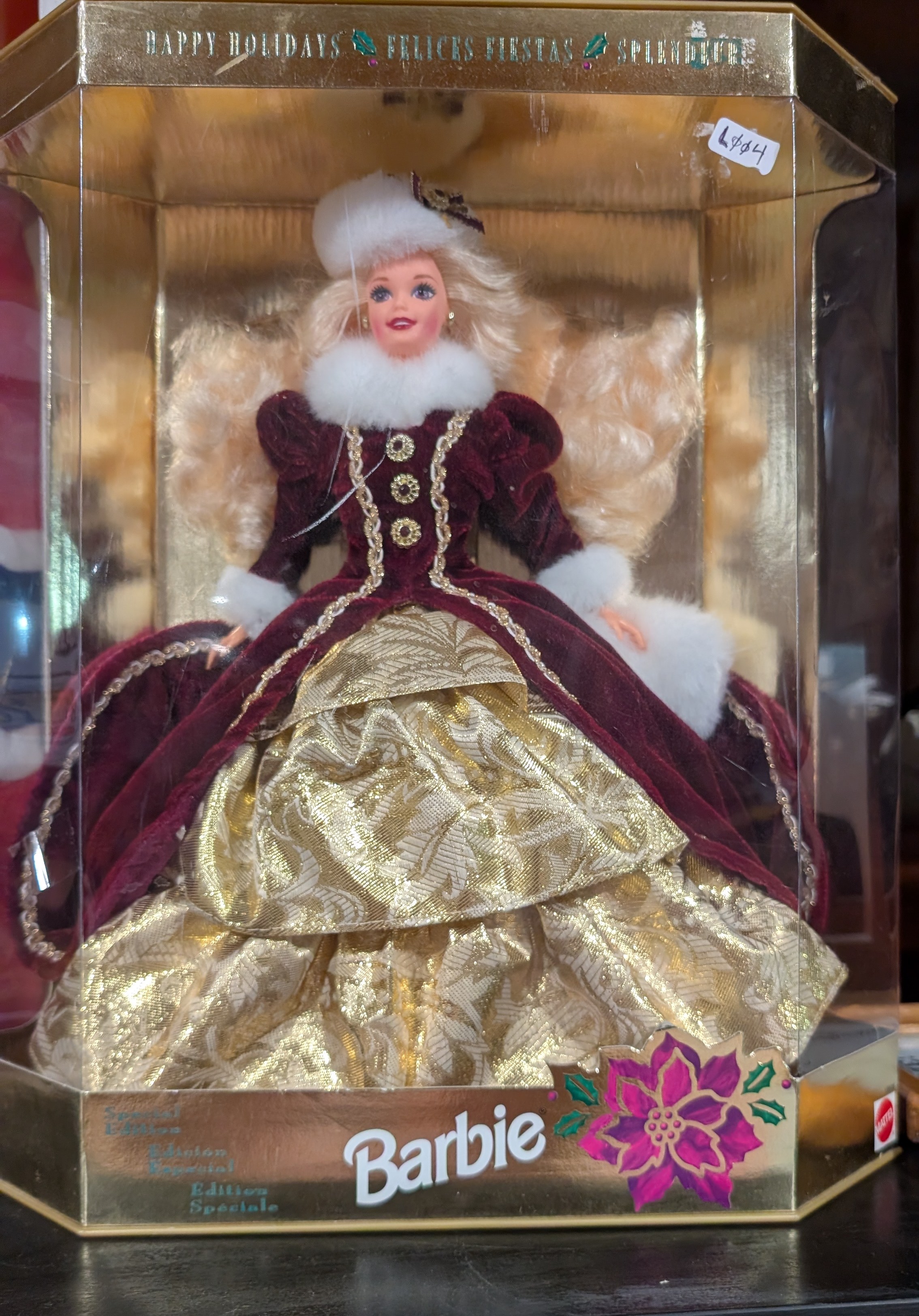 BARBIE - Happy Holidays   c1996 SEALED IN PACKAGE